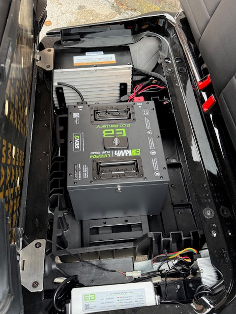 2025 Madjax E-Series 4 passenger Lithium Golf Cart Lifted