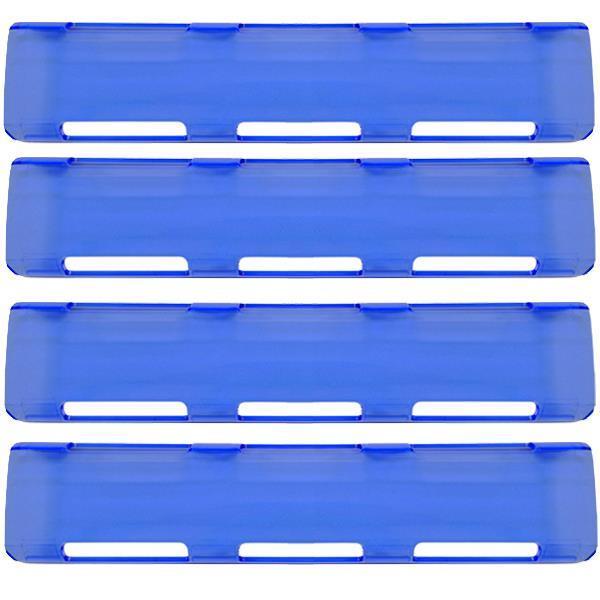 Blue 40" Single Row LED Bar Cover Pack (4-Large)