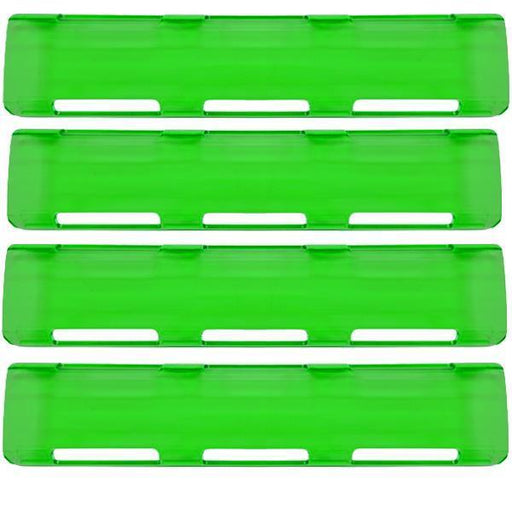 Green 40" Single Row LED Bar Cover Pack (4-Large)