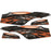 Jet Graphic Set (Orange) for Club Car Precedent