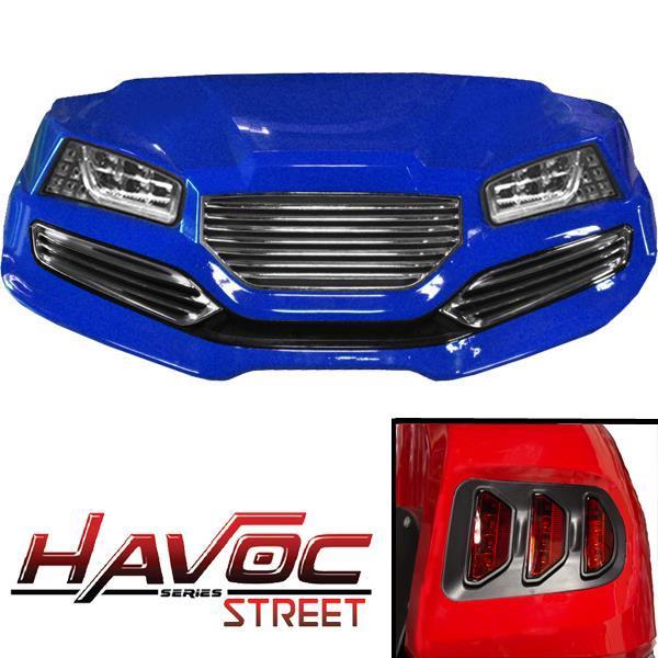Blue Havoc (DR) Body Kit w/ Street Style Fascia & Light Kit
