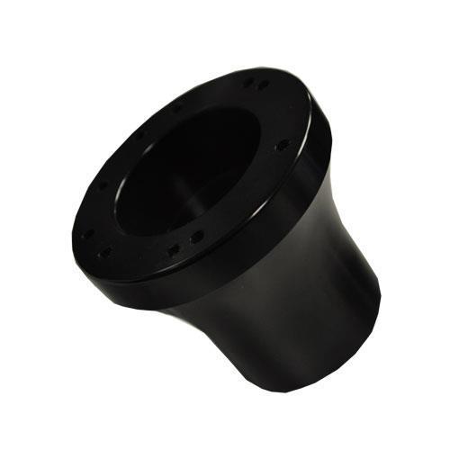 Black Anodized Steering Wheel Hub Adapter for CC Precedent