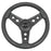 Lugana Rigid Molding Steering Wheel (Black)(EZ-GO HUB)