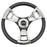 Model 13 Soft Touch Steering Wheel (Chrome)(Club Car HUB)