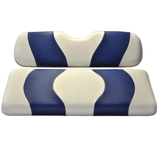 MADJAX REAR SEAT COVER WHITE/BLUE Genesis 150