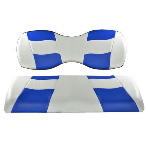 Deluxe Riptide Wht/Blu Two-Tone Rear Cushion Set G250/300