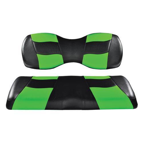 Deluxe Riptide Blk/LimeCool Grn 2-Tone Rear Cushion G250/300