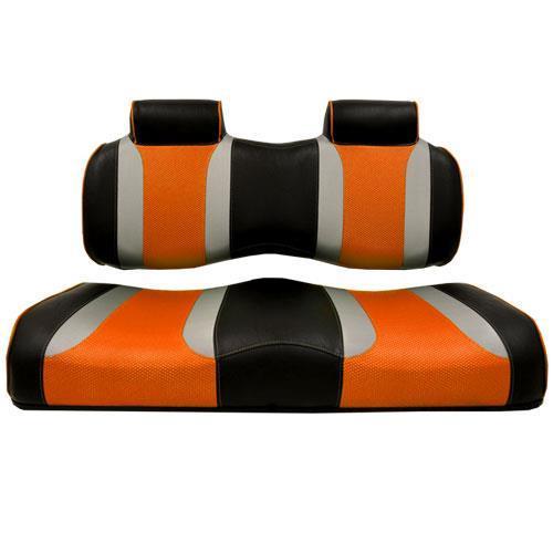 TSUN FS Cushions, Prec, Blk w/ Liq Silv Rush & Org Wave