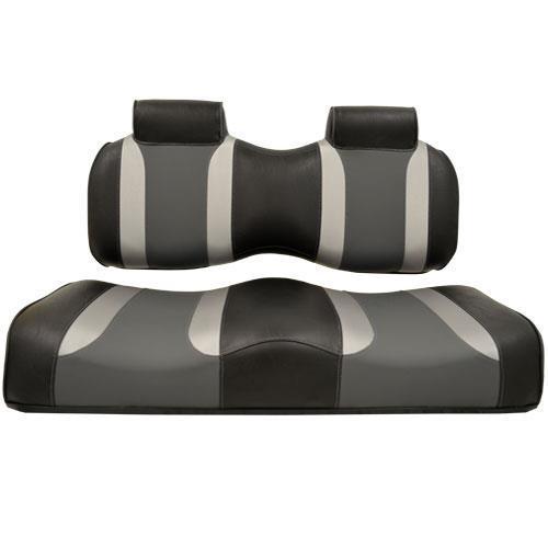 TSUN FS Cushions, YamDR, Blk w/ Liq Silv Rush & Lagoon Grey