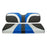 BLADE REAR SEAT ASSEMBLY, G150, CFBLK, SILVER, ALPHA BLUE