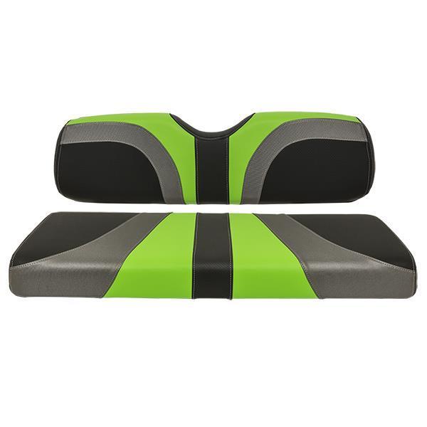 BLADE REAR SEAT COVER G150/MACH1 CFBLK, CHARCOAL, LIME GREEN