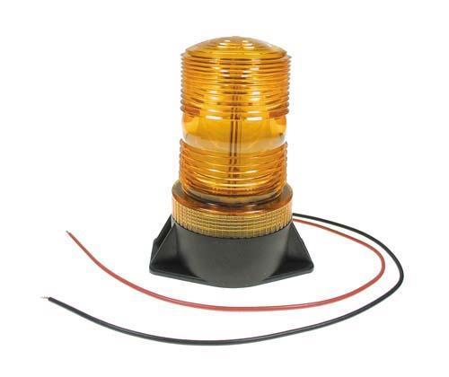 STROBE LIGHT,AMBER,12-80V DC