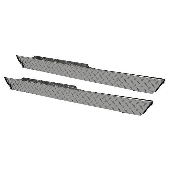 Diamond Plate Side Skirts (Pair) for Club Car DS