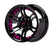 Pink Inserts for Mirage 14x7 Wheel