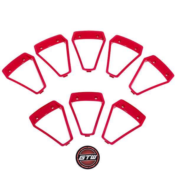 Red Inserts for GTW Nemesis 14x7 Wheel