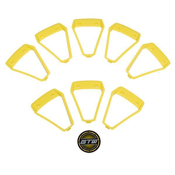 Yellow Inserts for GTW Nemesis 14x7 Wheel