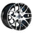 GTW Pursuit 12x7 Machined Black Wheel