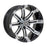 GTW Tempest 14x7 Machined Black Wheel