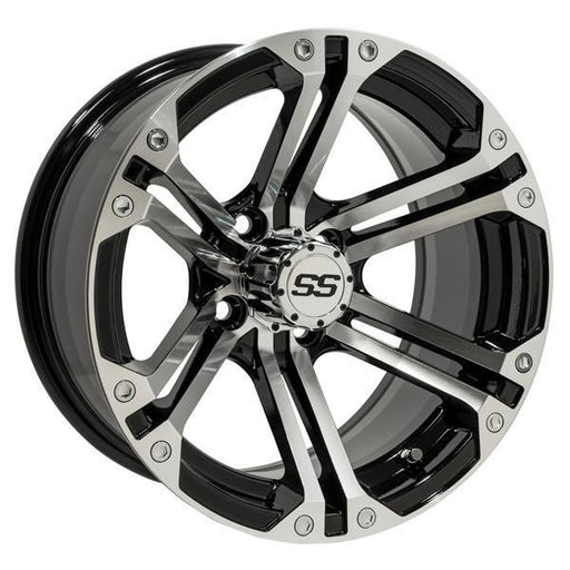 GTW Specter 14x7 Machined Black Wheel