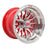 GTW Medusa 10x7 Machined Red Wheel