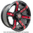 WHEEL, TARANTULA 14X7 BLACK