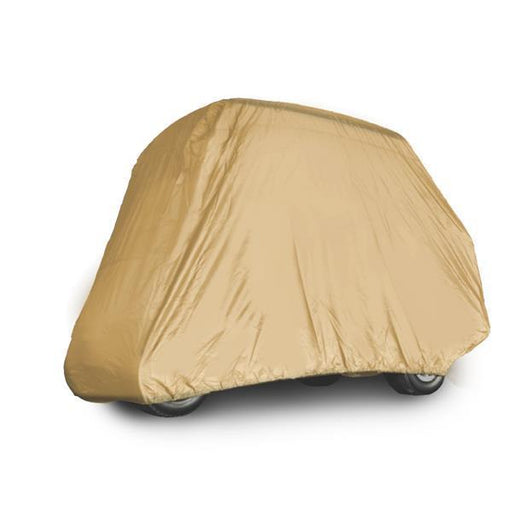 Red Dot Cart Cover for 4 Passenger w/ 54" Top Tan