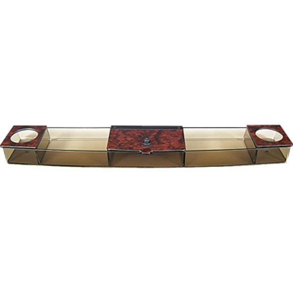 DASH TRAY, BURL, CLUB CAR PRECEDENT