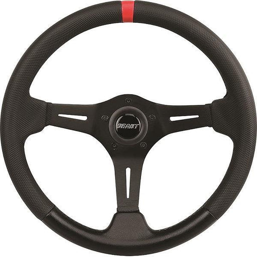 STEERING WHEEL, P&R RED STRIPE, GRANT 690