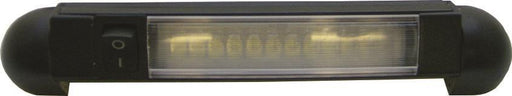 LED Rail Light LED-107-1535 6" Rail Black/Clear LED