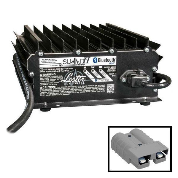 Summit Series II Charger, 1050W, 24V/36V/48V,SB50 Gray, 8.5-