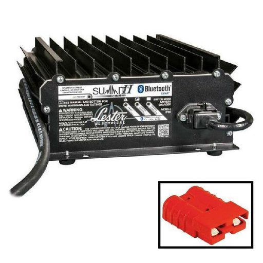 Summit Series II Charger, 1050W, 24V/36V/48V,SB50 Red, 8.5-f