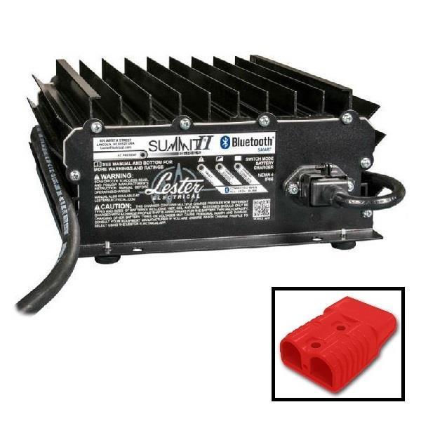 Summit Series II Charger, 1050W, 24V/36V/48V,SB175 Red, 8.5-