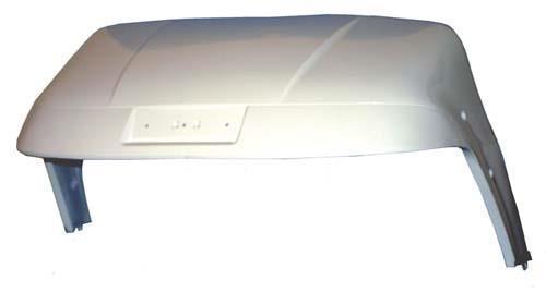 COWL, FRONT, EZ TXT 1996-03, WHITE