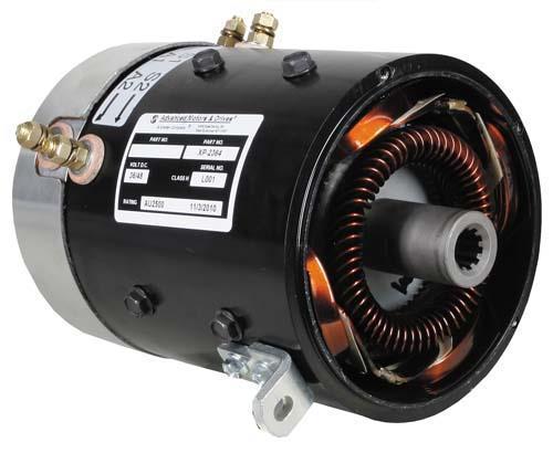 MOTOR, AMD SERIES 48V 11 HP; CC HIGH TORQUE (GN1-4001)