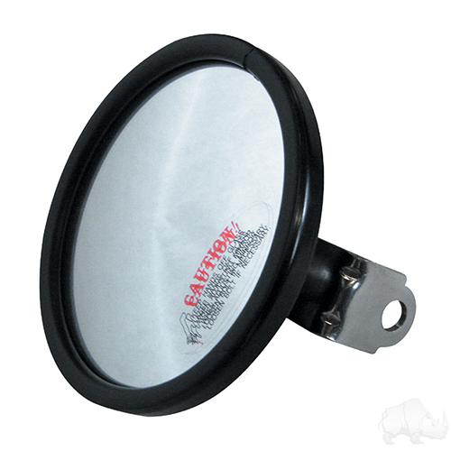 ACC-1011, Mirror, Convex Side Mount Rear View, Black