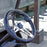 Steering Wheel, Challenger Black Grip/Brushed Aluminum Spokes 13" Diameter