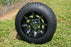 10" SPIDER WHEELS and 205/50-10 DOT LOW PROFILE TIRES (4)