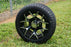 12" RALLY WHEELS/RIMS and 215/40-12 LOW PROFILE TIRES (Set of 4)
