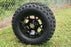 12" BLACK RALLY WHEELS/RIMS and 23"x 10.5"-12" DOT ALL TERRAIN TIRES (Set of 4)
