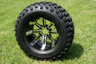 12" TEMPEST WHEELS/RIMS and 23"x 10.5"-12" DOT ALL TERRAIN TIRES (Set of 4)