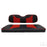 SEAT-001BR-R, Cushion Set, RHOX Rhino Seat Rally Black/Red