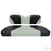 SEAT-011BS-S, Cushion Set, Front Seat Sport Black/Silver, E-Z-Go RXV, TXT 96-13