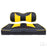 SEAT-051BY-R, Cushion Set, Rally Black/Yellow, Yamaha Drive