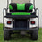 SEAT-311BG-S, RHOX Rhino Seat Kit, Sport Black/Green, E-Z-Go TXT 96+