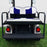 SEAT-455WBL-R, RHOX Rhino Aluminum Seat Kit, Rally White/Blue, Yamaha Drive