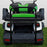 SEAT-511BG-S, RHOX Rhino Seat Kit, Sport Black/Green, E-Z-Go TXT