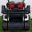 SEAT-511BR-R, RHOX Rhino Seat Kit, Rally Black/Red, E-Z-Go TXT