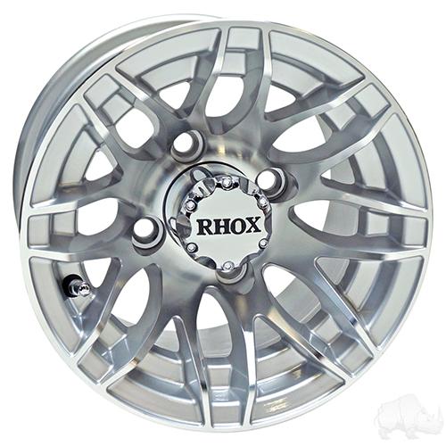 TIR-RX175-MS, RHOX RX175, Machined Silver, 10x7 ET -25