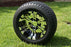 12" VAMPIRE WHEELS/RIMS and 215/50-12 LOW PROFILE TIRES (Set of 4)