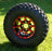 10" RED VORTEX WHEELS/RIMS and 22"x11"-10" DOT ALL TERRAIN TIRES (Set of 4)